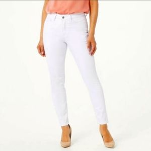 NEW My Wonder Denim Collection Women In Control 24W Jeans Ever White Stay Bright